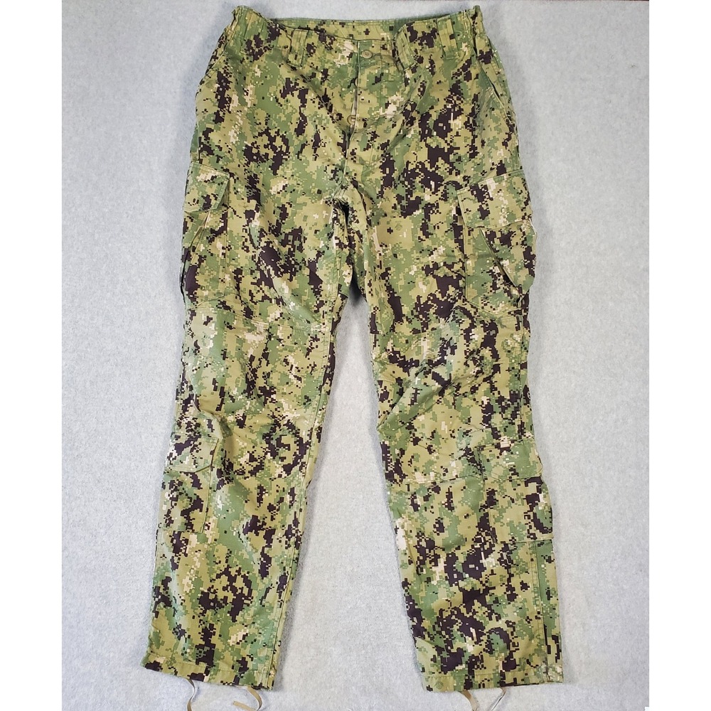 US Navy Seals NWU Type III Pants Size XL (38X34) Long Digital Camo Cargo Ripstop